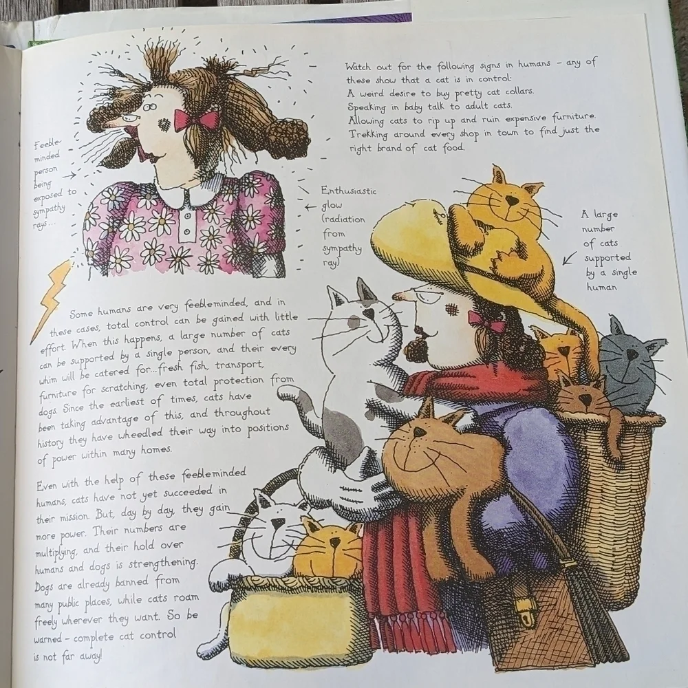 Vintage 1996 The Truth About Cats Coffee Table Book by Alan Snow